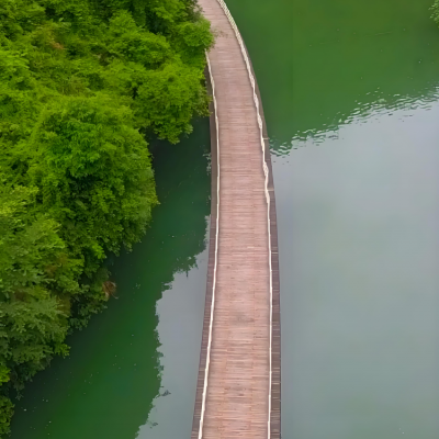 水上浮桥