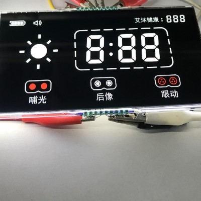 (辅助眼设备LCD液晶屏）VA黑底白字