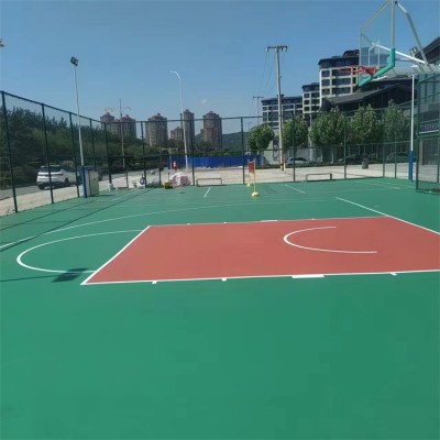 学校硅PU球场