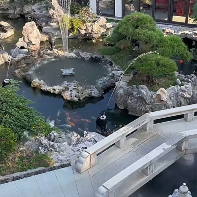 小型庭院喷泉